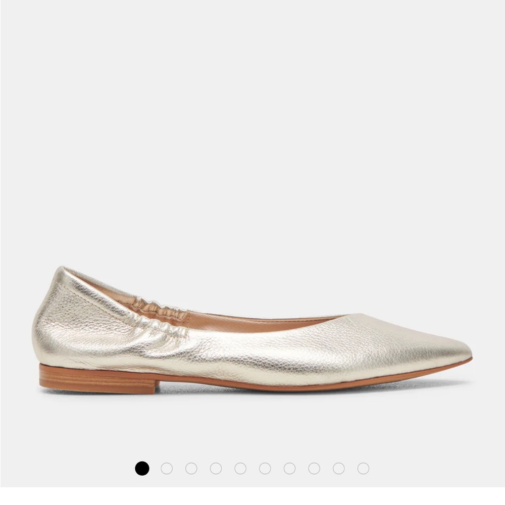 Dolce Vita Nadav Platinum Ballet flats